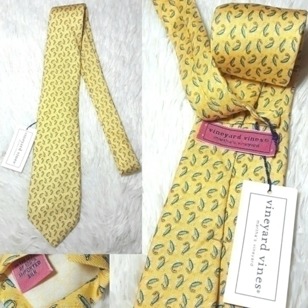Vineyard Vines Flies Silk Neck Tie